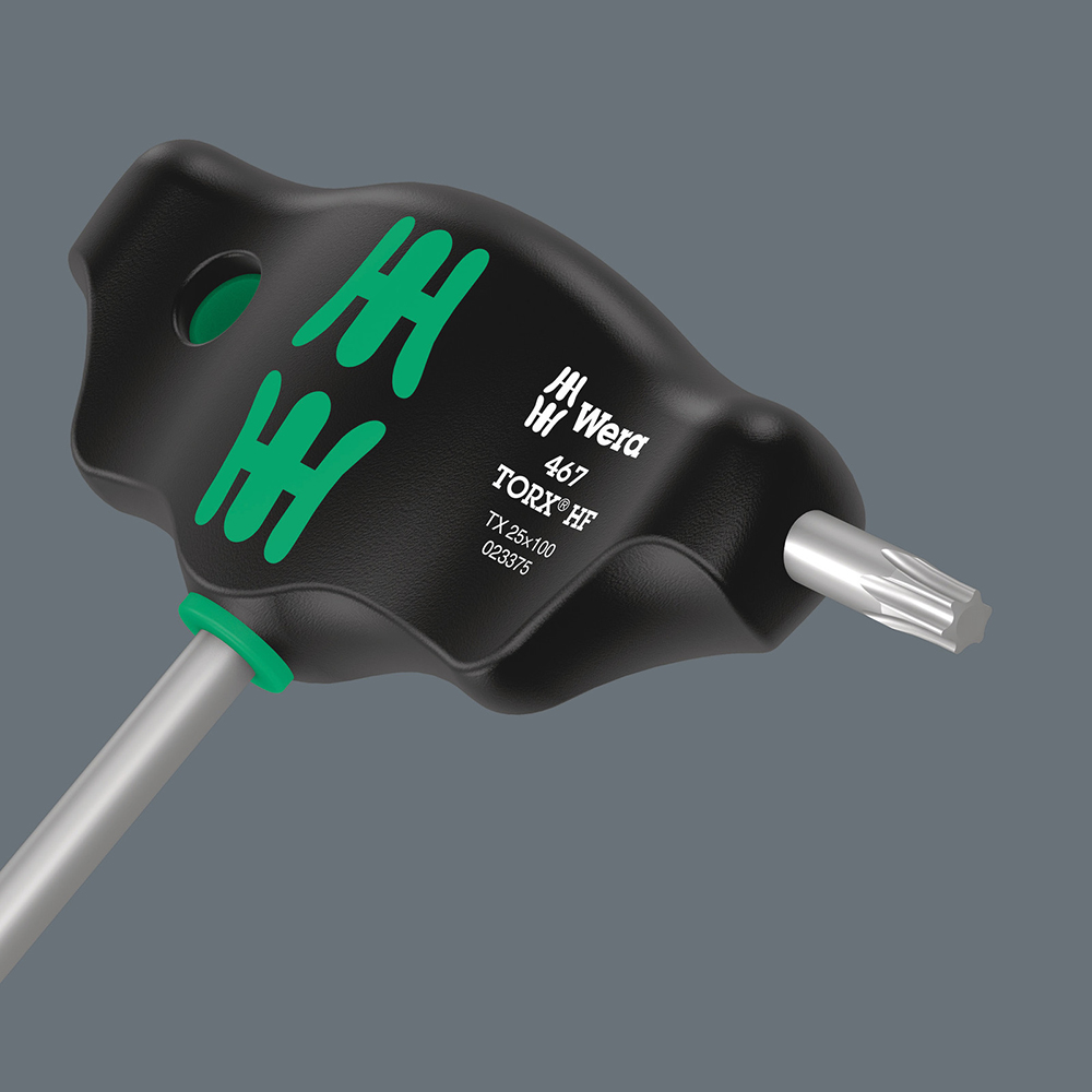 Wera 454/7 T-Handle Hex-Plus T-Handle Holding Function 7 Piece Set image 5