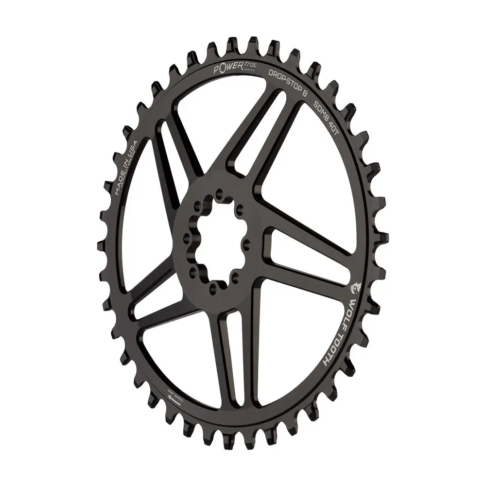 SRAM 8-BOLT DM ROAD/GRAVEL OVAL DROP-STOP CHAINRING image 2