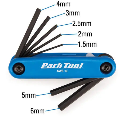 Park Tool - FWS-2 - Fold-Up Wrench Set image 3