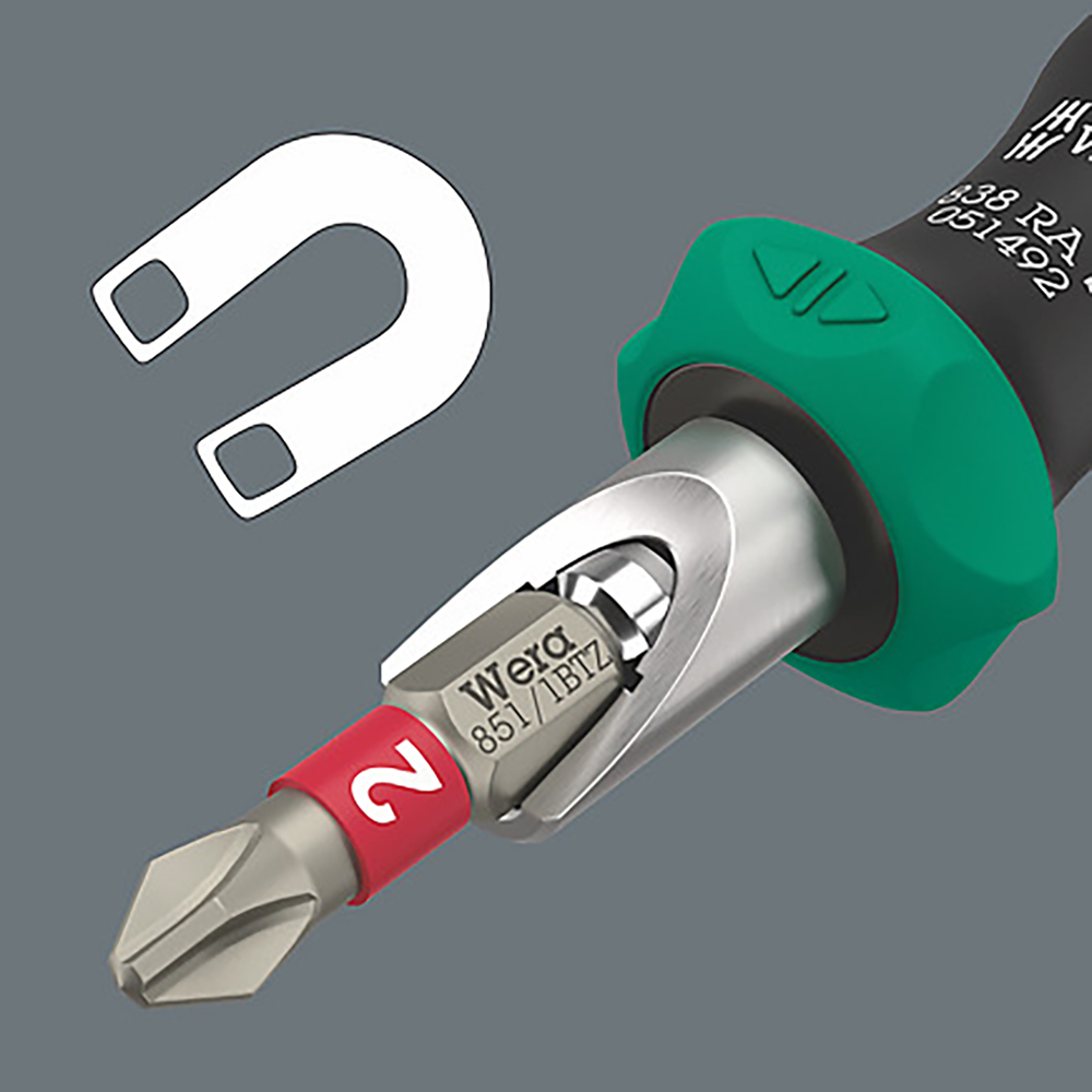 Wera Tools 838 RA-R S Bit Holding Screwdriver image 3