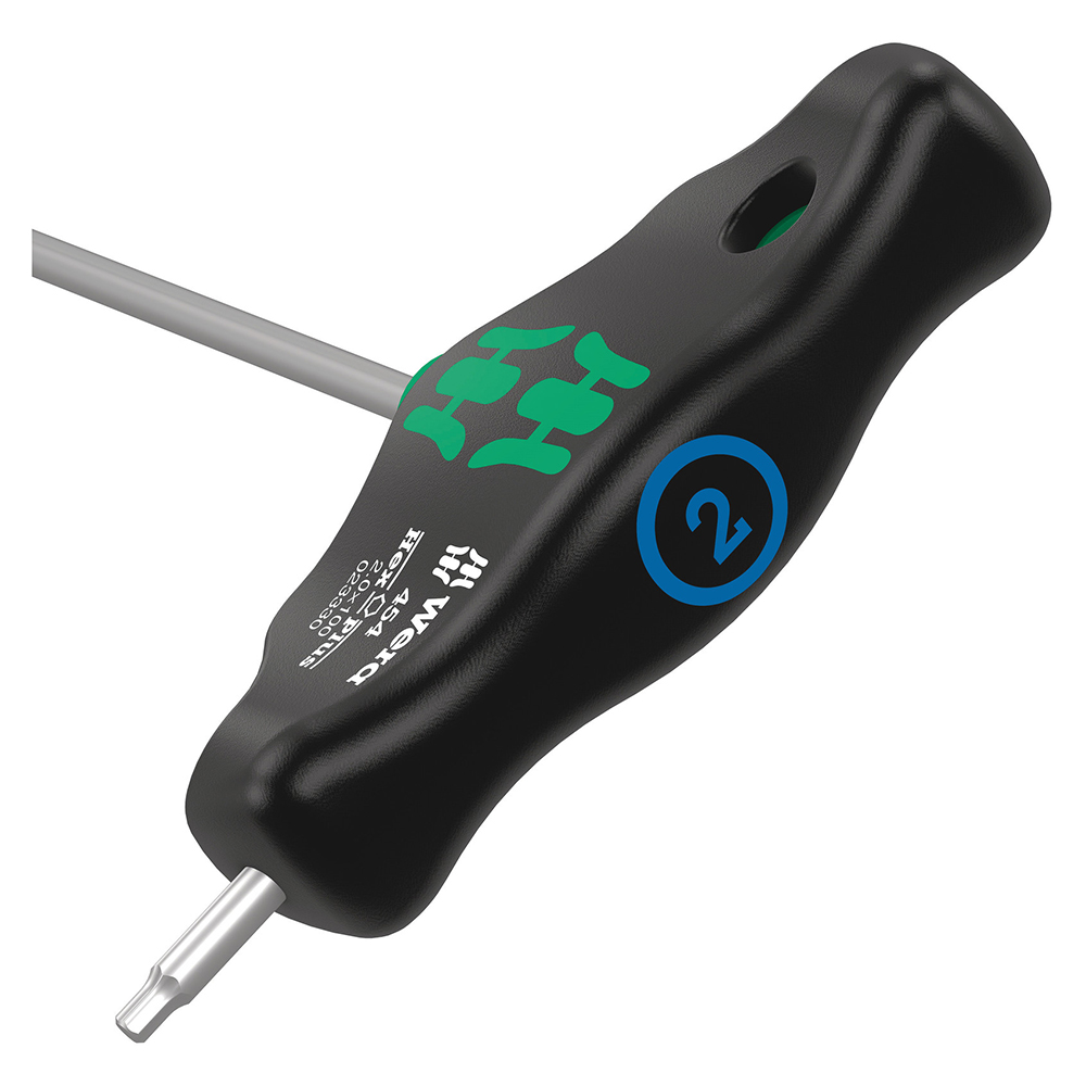 Wera Series 400 T-Handle Hex With Holding Function image 2