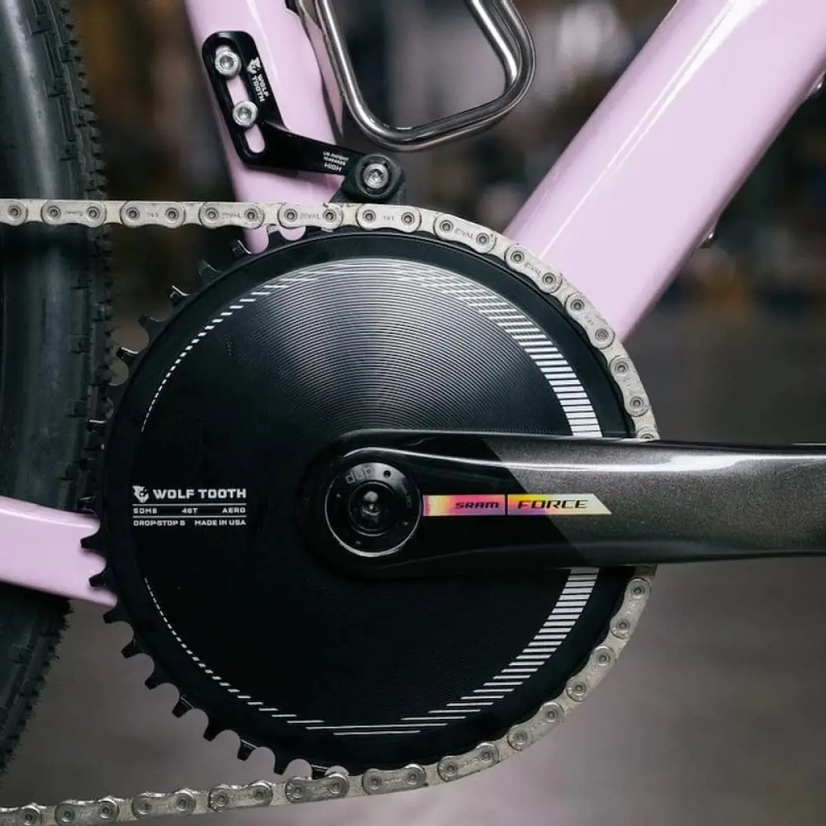 SRAM 8-BOLT DM AERO DROP-STOP CHAINRING image 4