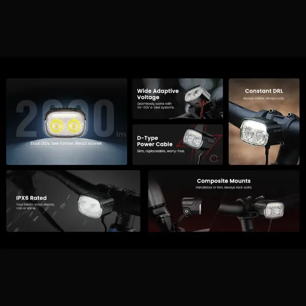 Magicshine ME2000 V2.0 E Bike Light image 4