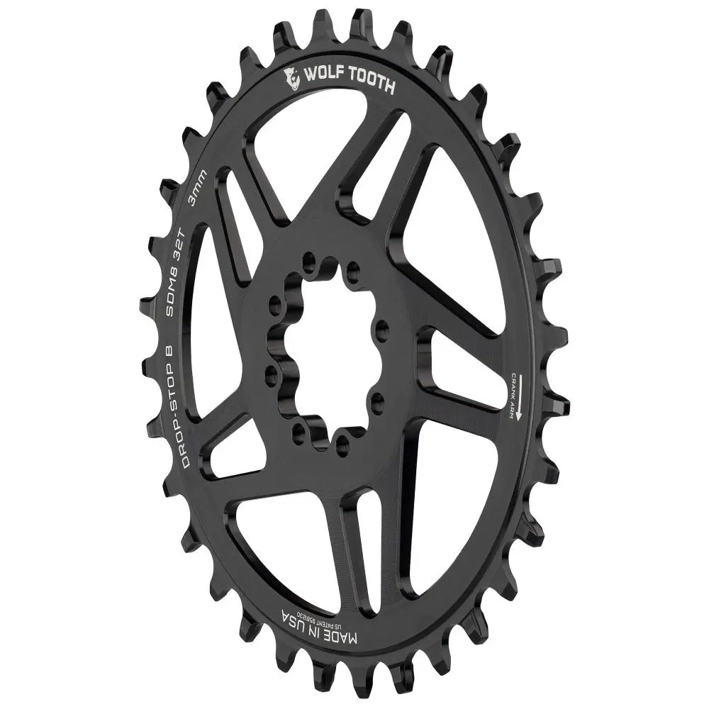 SRAM DM MTB 8-BOLT DROP-STOP B CHAINRING - 3MM OFFSET image 2