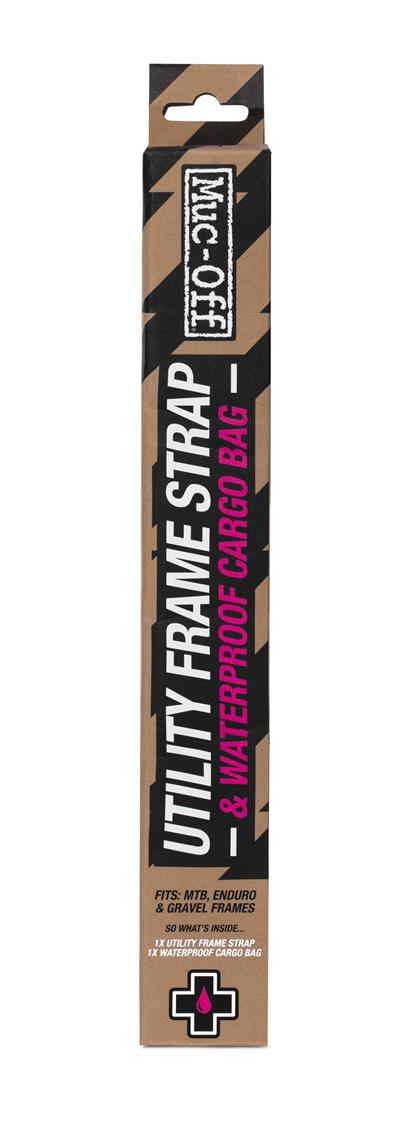 Muc-Off - Utility Frame Strap & Waterproof Cargo Bag Bundle