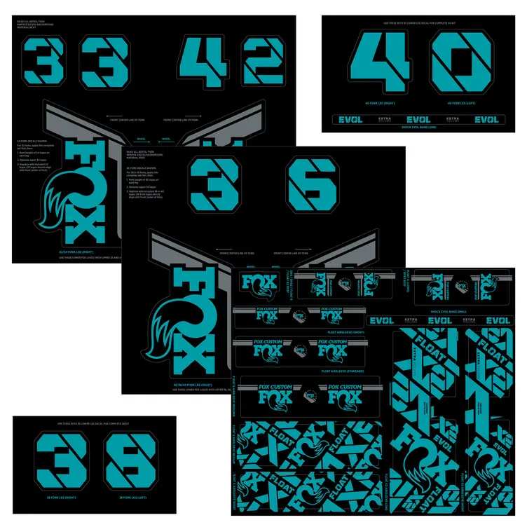 Fox - Decal Kits Custom image 25