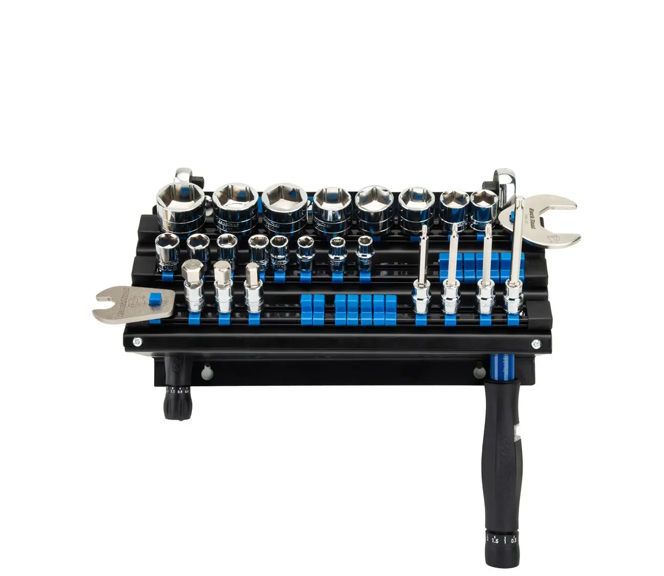 Park Tool - JH-3 - Wall-Mounted Socket, Bit & Torque Tool Organizer