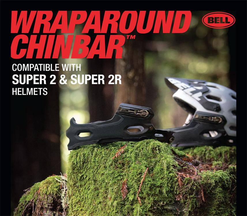 Bell Super 2/3 Wraparound Chinbar image 2