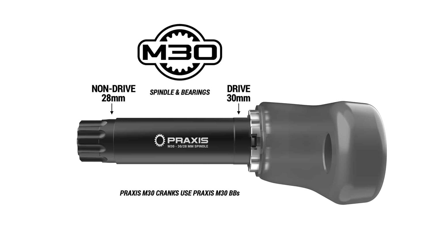 Praxis - Zayante Carbon DM M30 Road Cranks image 8
