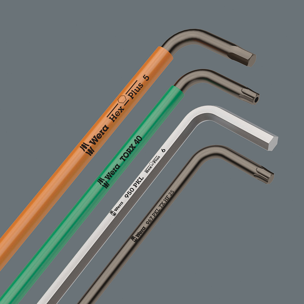 Wera 950/9 Hex-Plus BlackLaser Metric L-key Set image 7