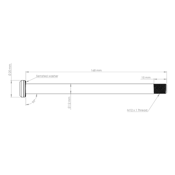 Burgtec Santa Cruz Rear Axles 168.5mm SPECIAL SAVE 30% image 10