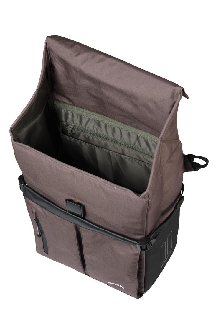 Basil - Move Commuter Bicycle bag (MIK Studs) 15L image 13