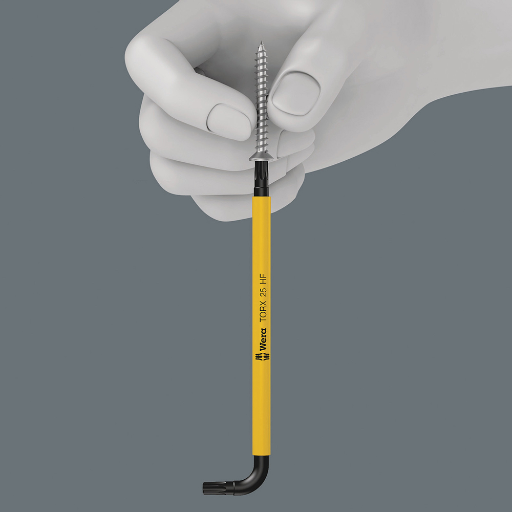 Wera 967/9 TORX Multicolour Holding Function L-Key Set image 3