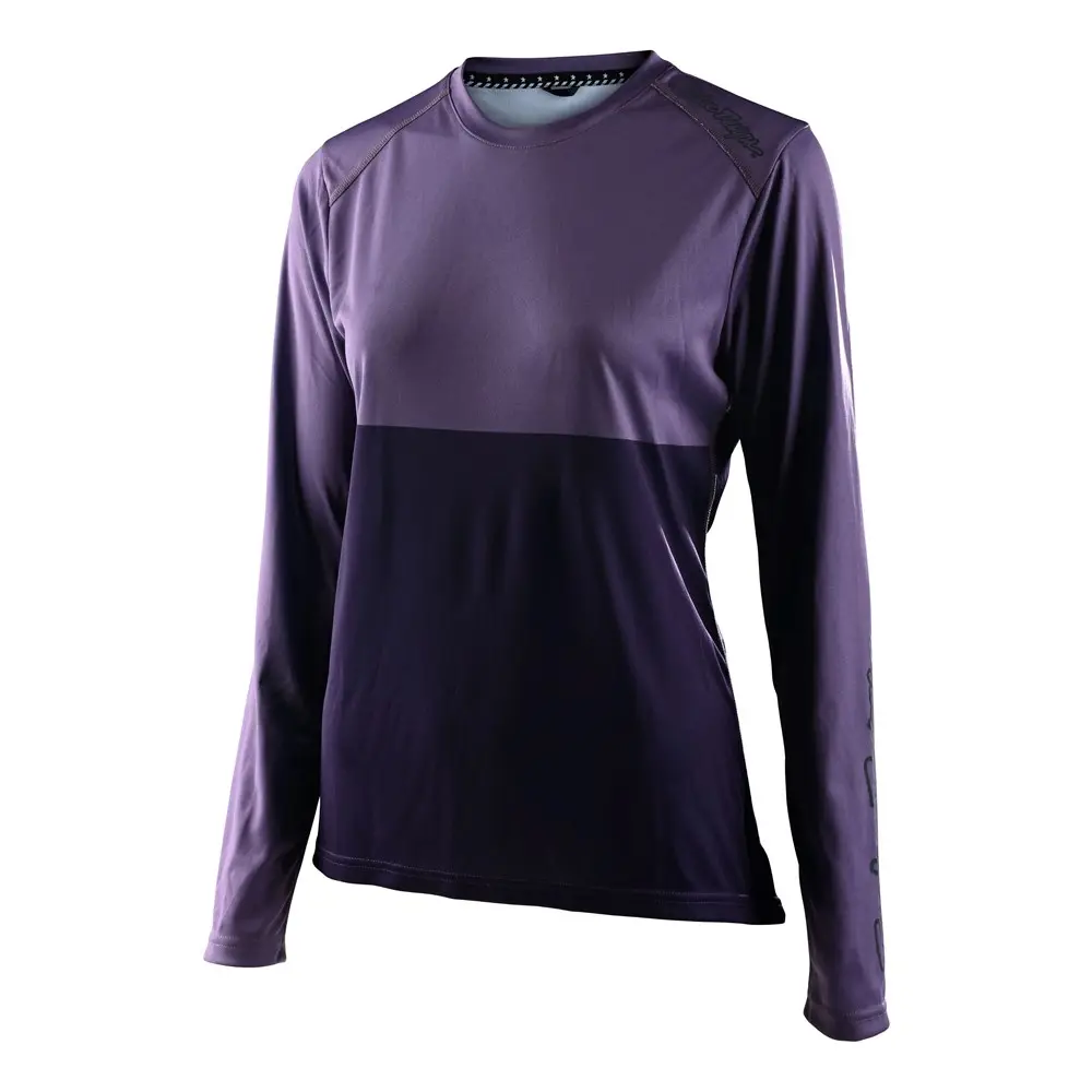 WOMENS LILIUM LS JERSEY BLOCK ORCHID /
