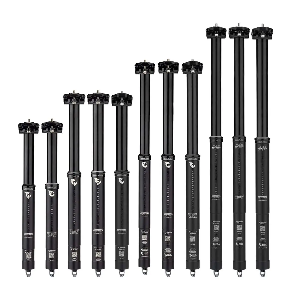 WOLF TOOTH - RESOLVE REV2 DROPPER POST - 34.9MM