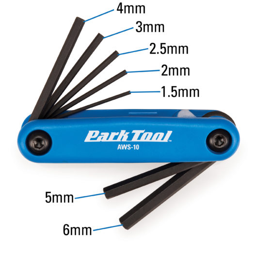 Park Tool - FWS-2 - Fold-Up Wrench Set image 3