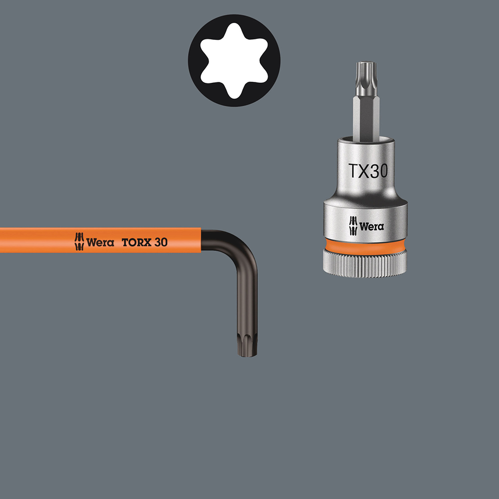 Wera 967/9 TORX XL Multicolour L-key Set image 7