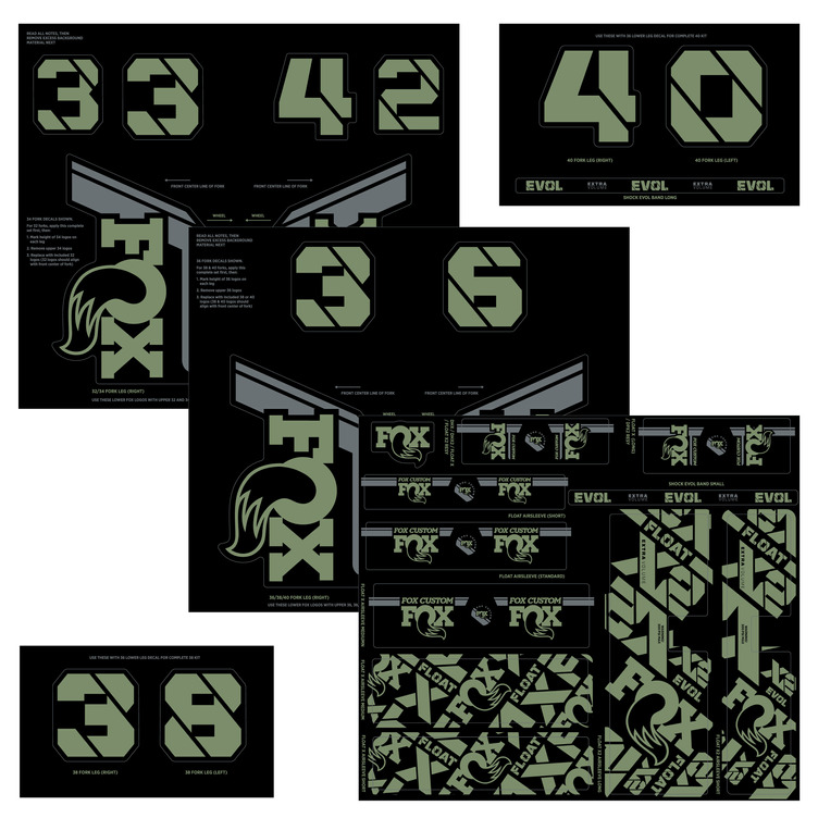 Fox - Decal Kits image 15