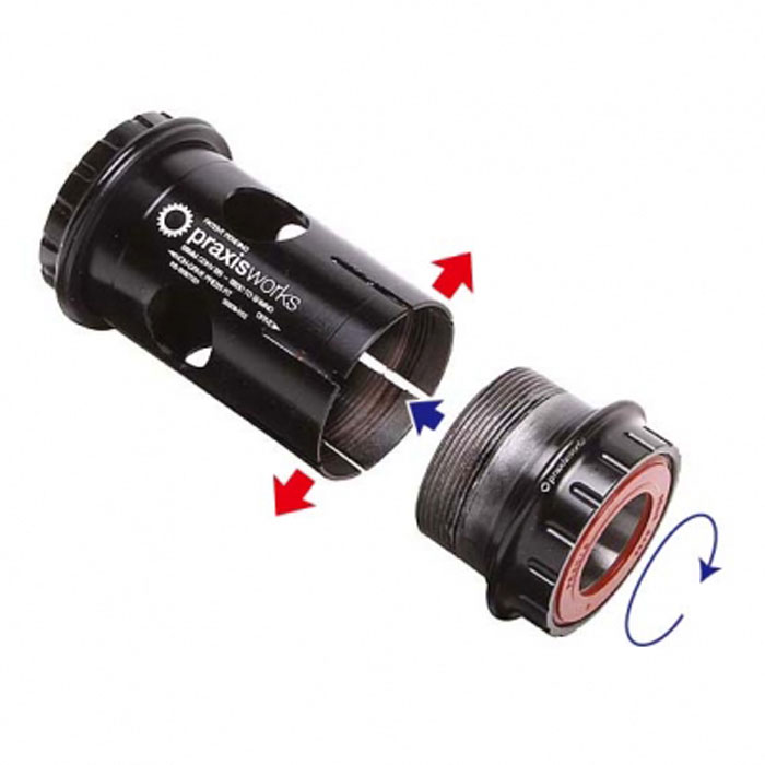 Praxis - Conversion BB for Shimano MTB image 4