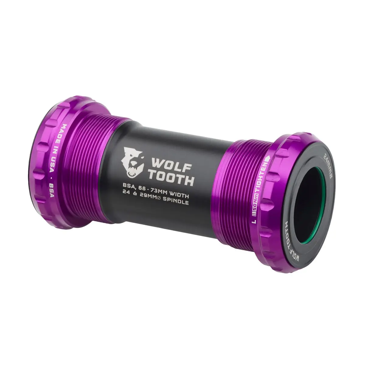 WOLF TOOTH BOTTOM BRACKET - BSA THREADED - 24MM SPINDLE image 4